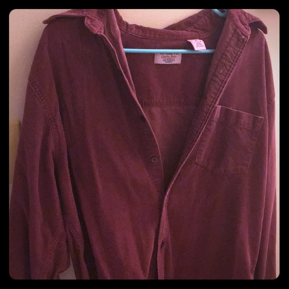 Vintage Levi’s corduroy button up shirt
